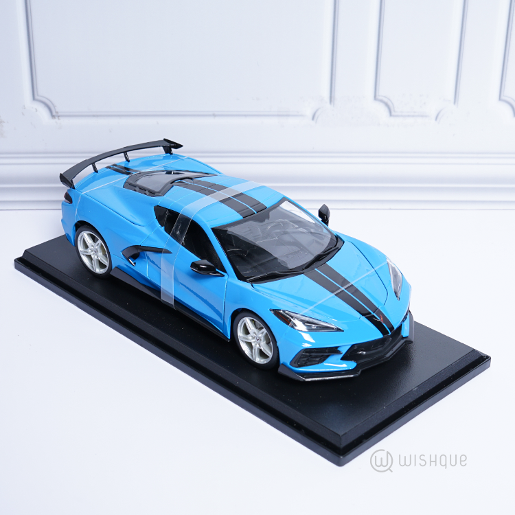Maisto 2020 Chevrolet Corvette Stingray Coupe Special Edition - Blue