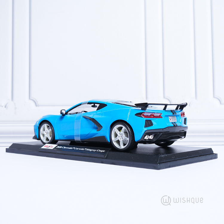 Maisto 2020 Chevrolet Corvette Stingray Coupe Special Edition - Blue
