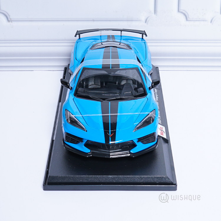 Maisto 2020 Chevrolet Corvette Stingray Coupe Special Edition - Blue