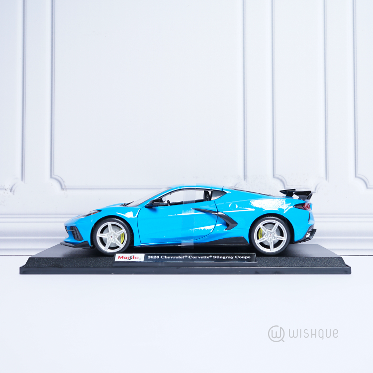 Maisto 2020 Chevrolet Corvette Stingray Coupe Special Edition - Blue