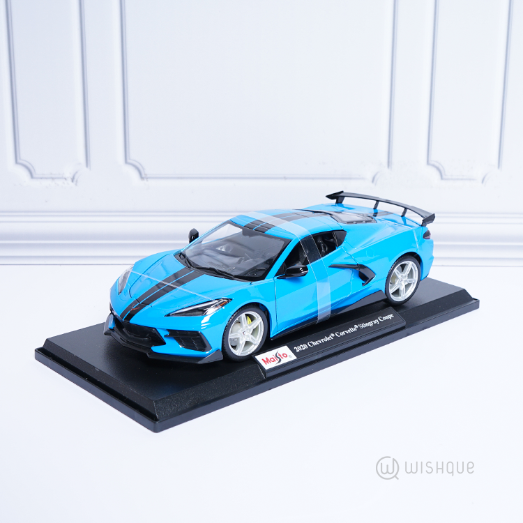 Maisto 2020 Chevrolet Corvette Stingray Coupe Special Edition - Blue