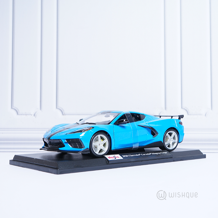 Maisto 2020 Chevrolet Corvette Stingray Coupe Special Edition - Blue