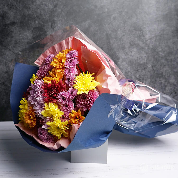 Chrysanthemum Charm Fresh Flower Bouquet