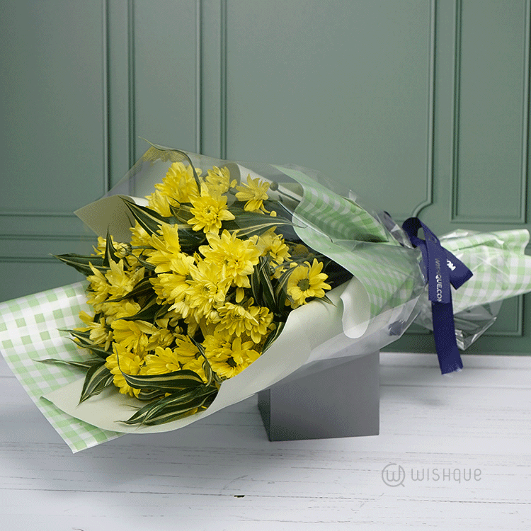 Lemora Glow Chrysanthemum Bouquet