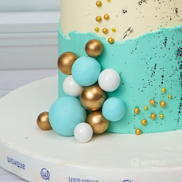 Golden Sage Delight Cake