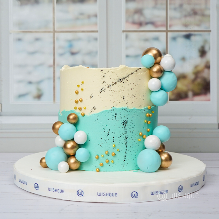 Golden Sage Delight Cake