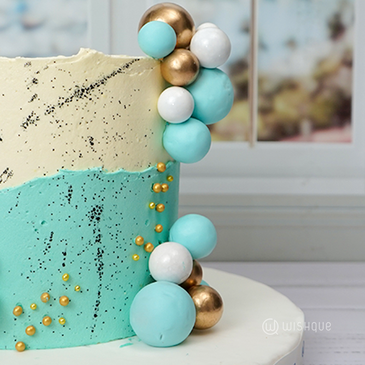 Golden Sage Delight Cake