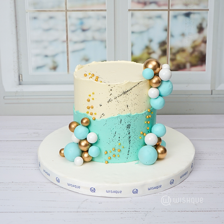 Golden Sage Delight Cake