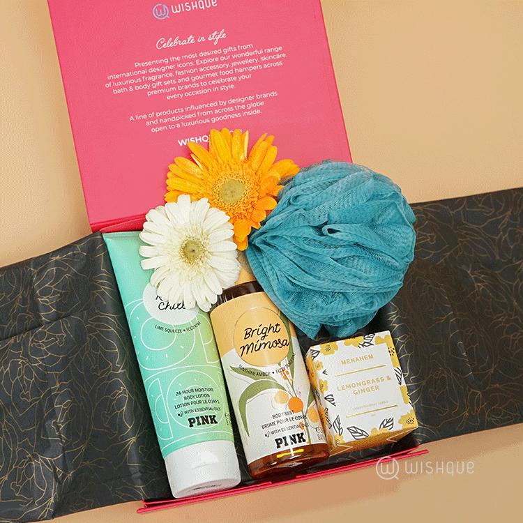 Bright Mimosa Luxury Gift Set