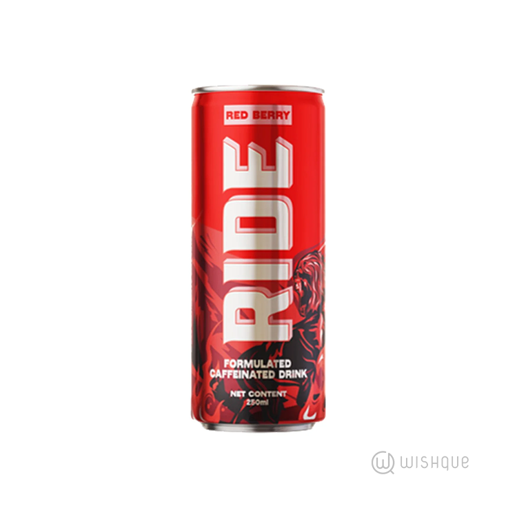 Ride Red Berry Energy Drink 250 ml