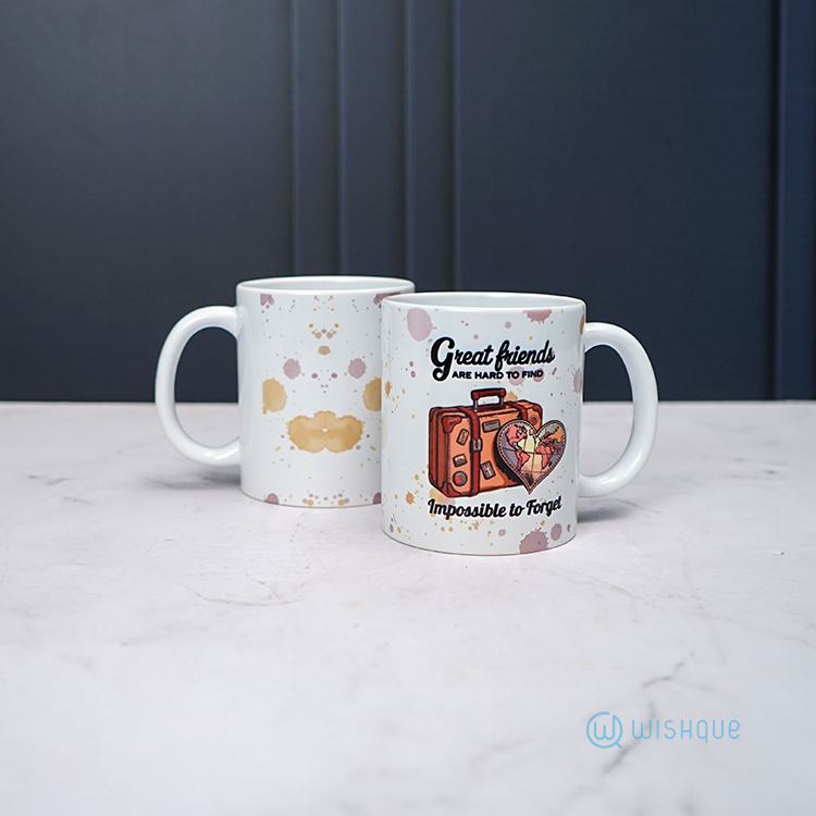 Great Friends Are Hard To Find Printed Mug