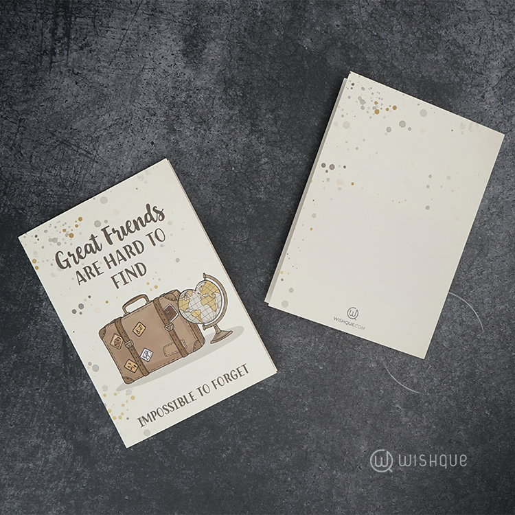 Great Friends Are Hard To Find Greeting Card