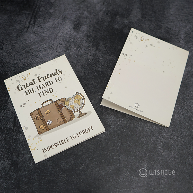 Great Friends Are Hard To Find Greeting Card