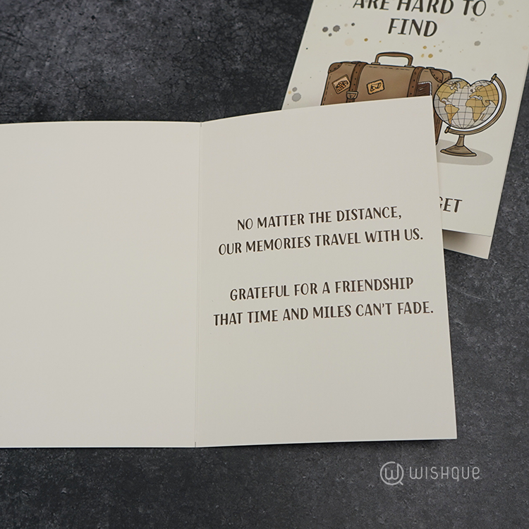 Great Friends Are Hard To Find Greeting Card