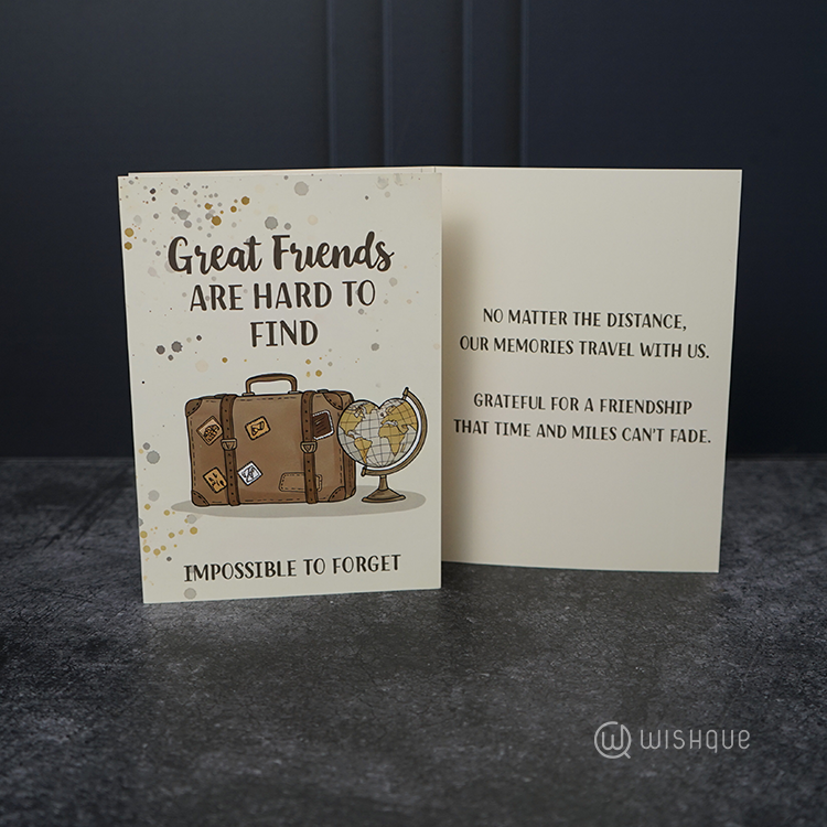 Great Friends Are Hard To Find Greeting Card
