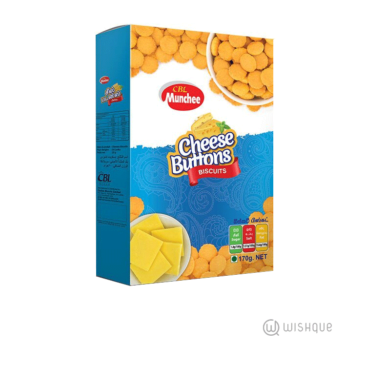 Munchee Cheese Button 170 g