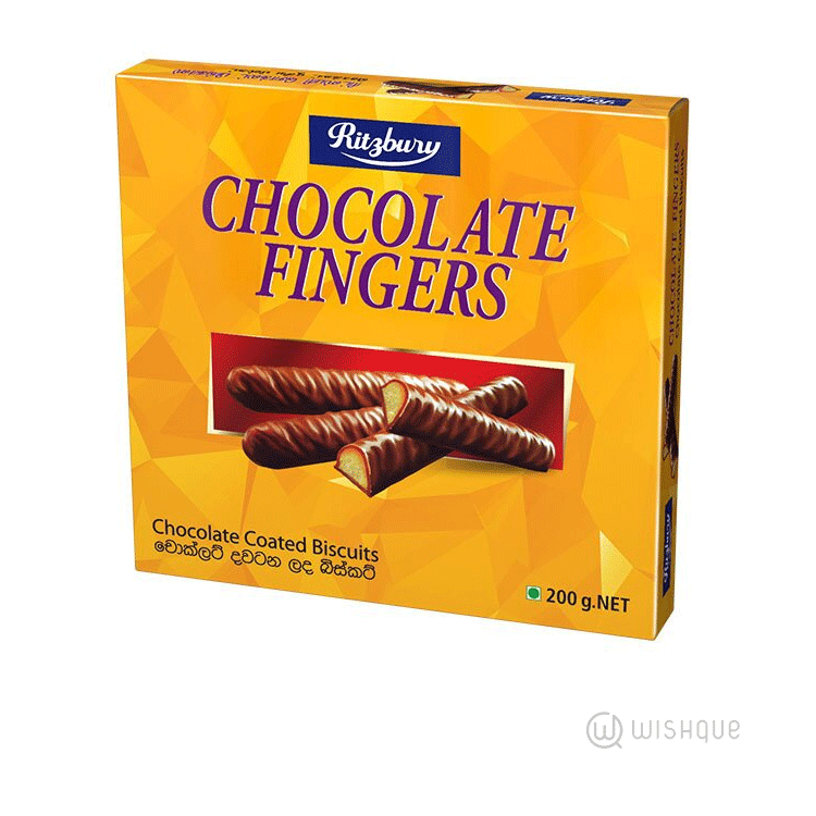 Ritzbury Chocolate Fingers 200 g