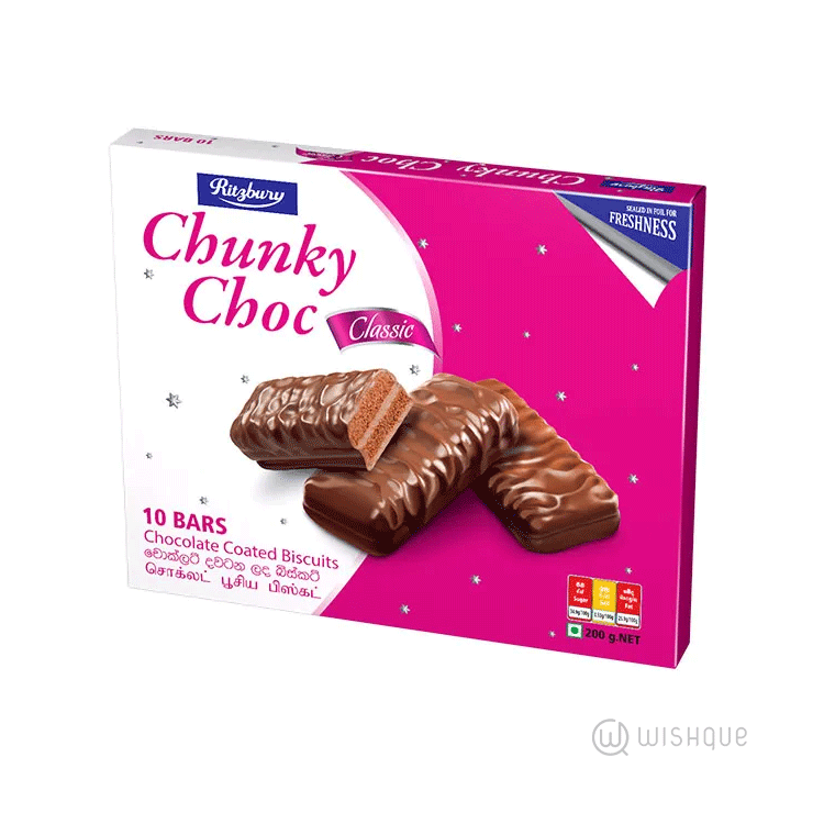 Ritzbury Chunky Choc 200 g