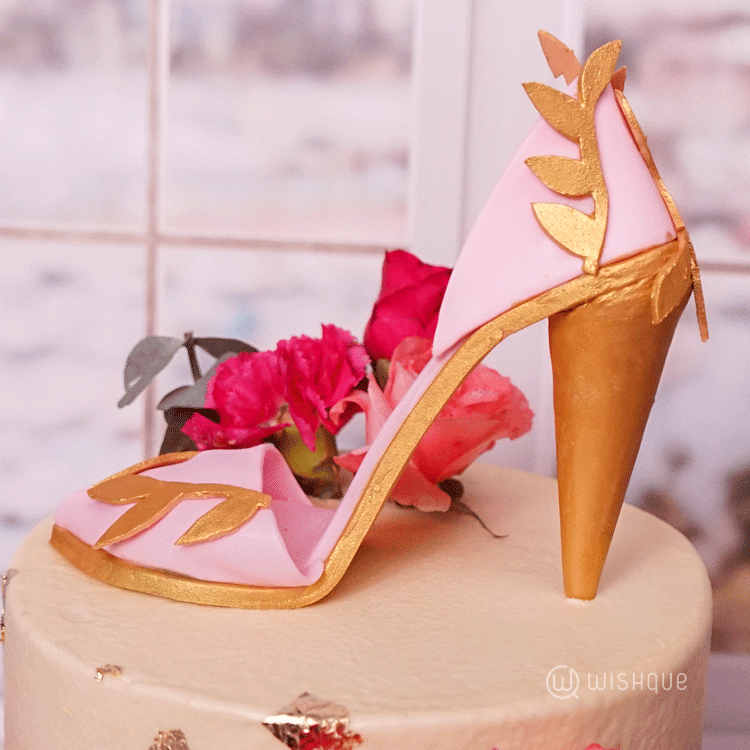 Pink Chanel-Inspired Luxury Theme Cake