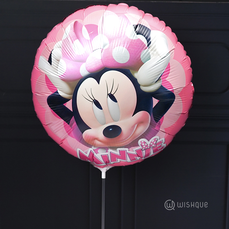 Minnie Mouse Pink Foil Balloon