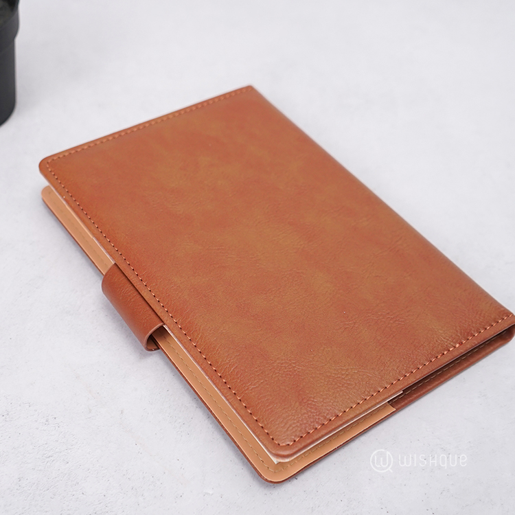 Notebook Diary With Signature Pen Gift Set - Orange