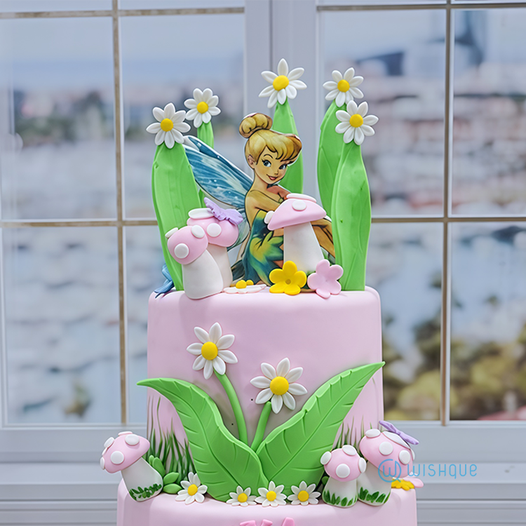 Tinker Bell House Theme Cake