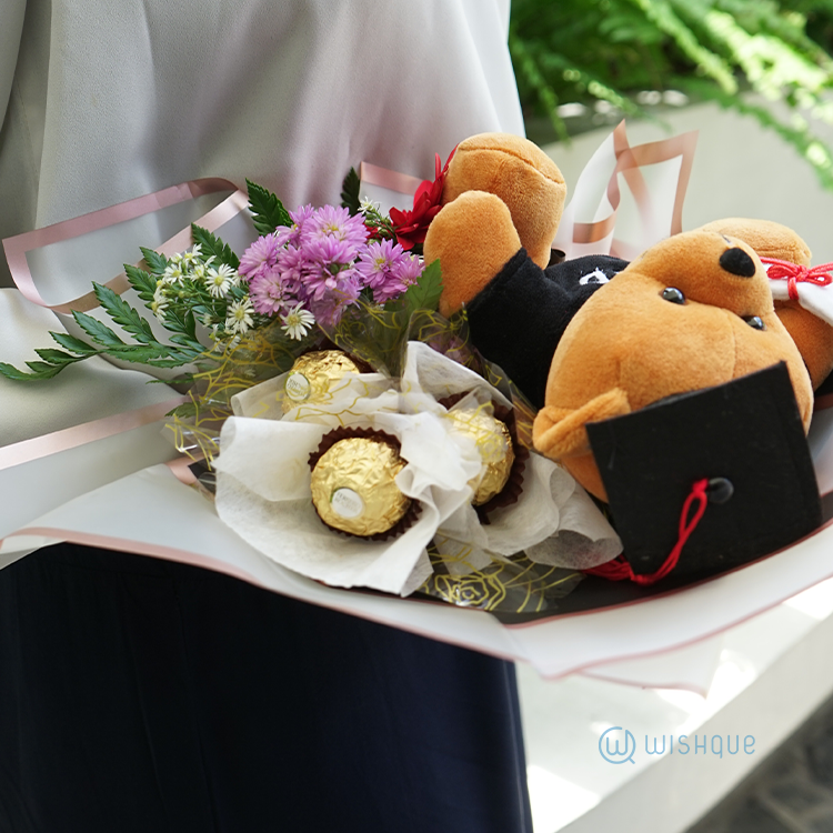 Blooming Success Graduation Bouquet