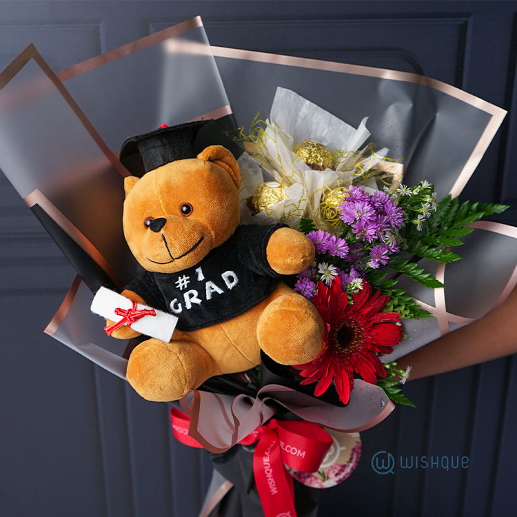 Blooming Success Graduation Bouquet