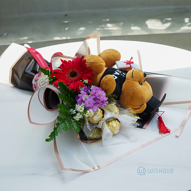 Blooming Success Graduation Bouquet