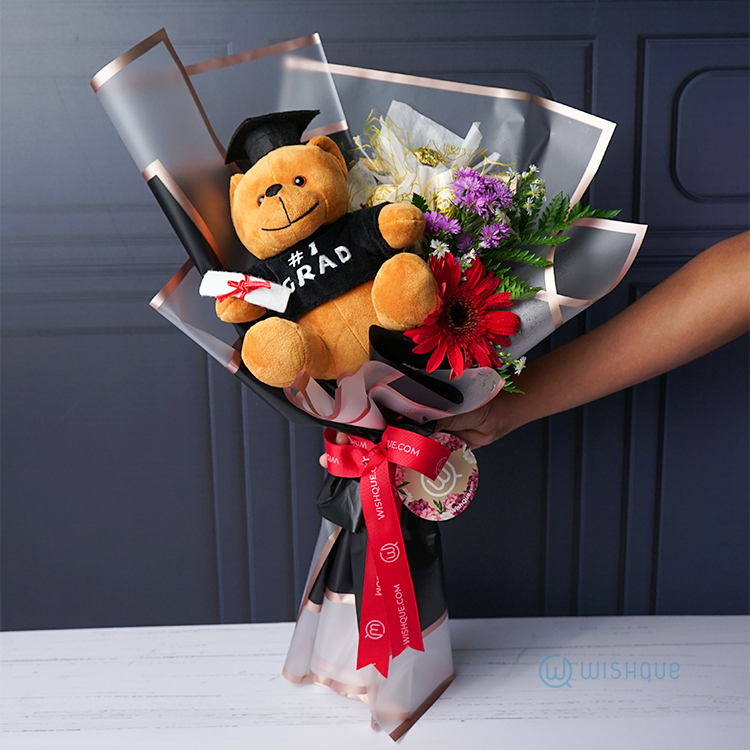 Blooming Success Graduation Bouquet