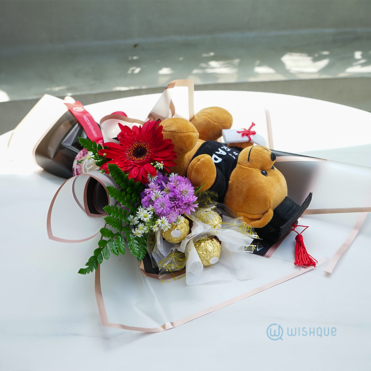 Blooming Success Graduation Bouquet