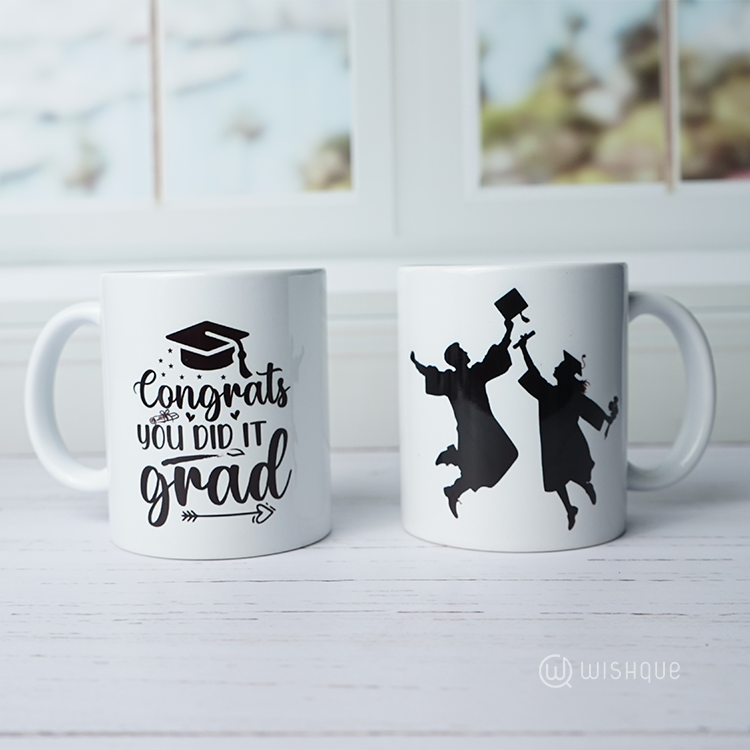 Congrats You Did It Grand Printed Mug