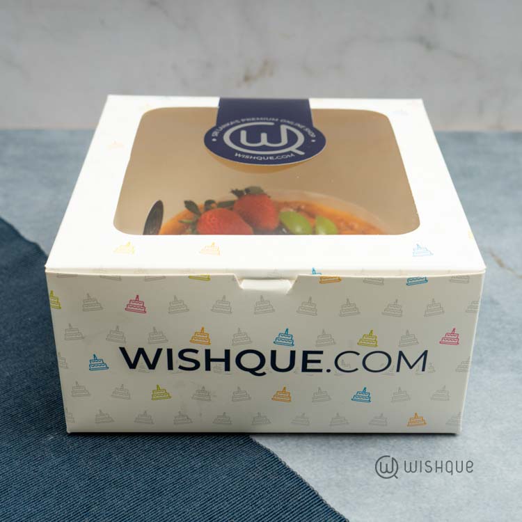 Baked Kithul Fruit Cheesecake