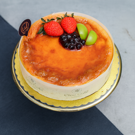 Baked Kithul Fruit Cheesecake
