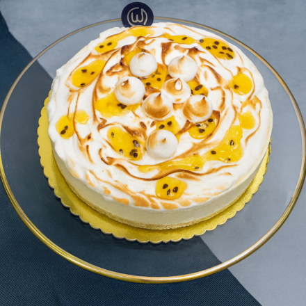 Meringue Passion Cheesecake
