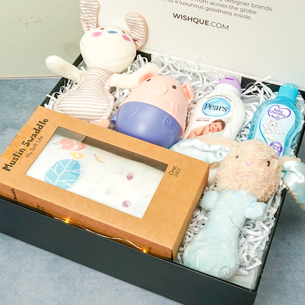 Little Angel Baby Boy Hamper