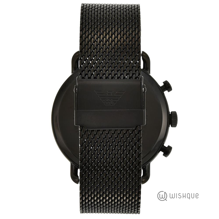 Emporio Armani Men's Aviator Black Watch AR11142