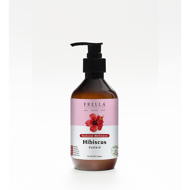 Frella Natural Wellness Body Custard - Hibiscus 320 ml