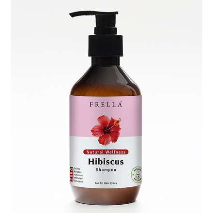 Frella Natural Wellness Shampoo - Hibiscus 320 ml