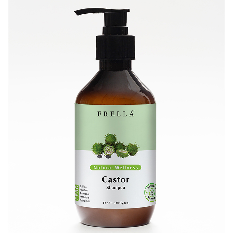 Frella Natural Wellness Shampoo - Castor Oil 320 ml