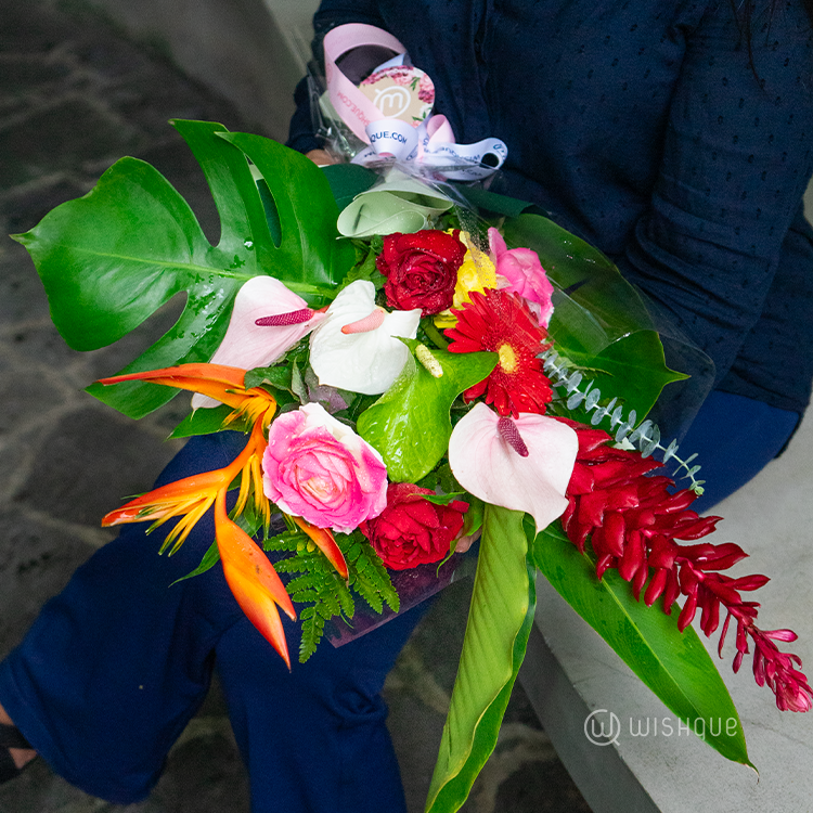 Paradise Elegance Fresh Flower Bouquet