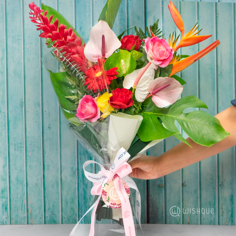 Paradise Elegance Fresh Flower Bouquet