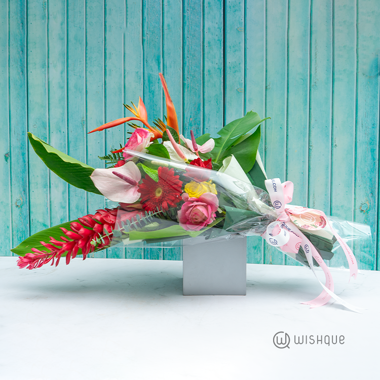 Paradise Elegance Fresh Flower Bouquet