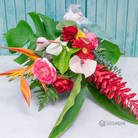 Paradise Elegance Fresh Flower Bouquet