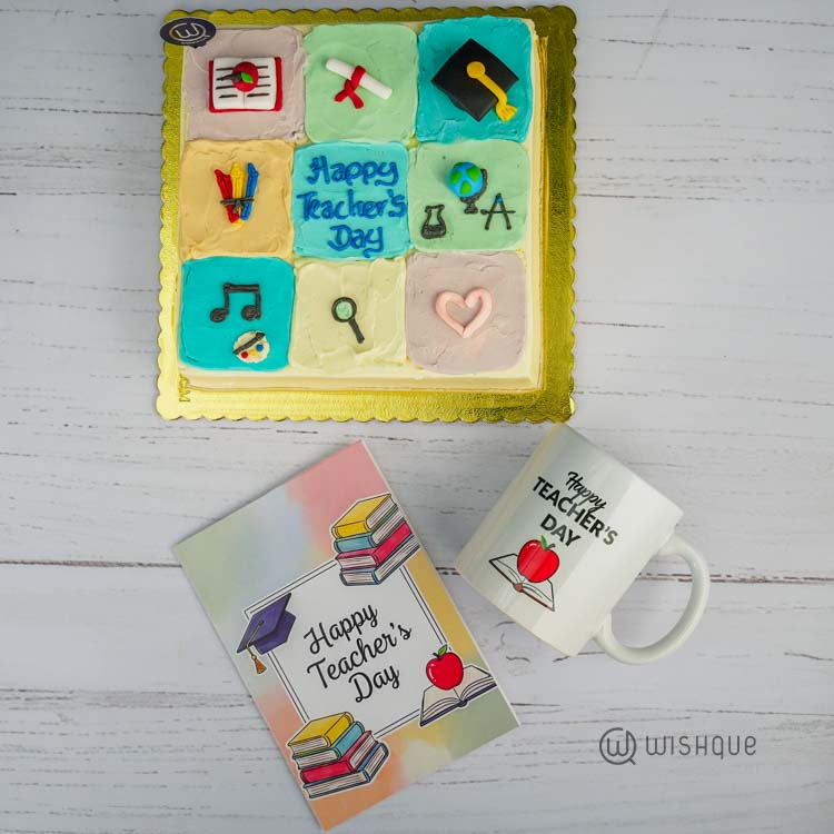 Happy Teacher's Day Celebration Gift Set