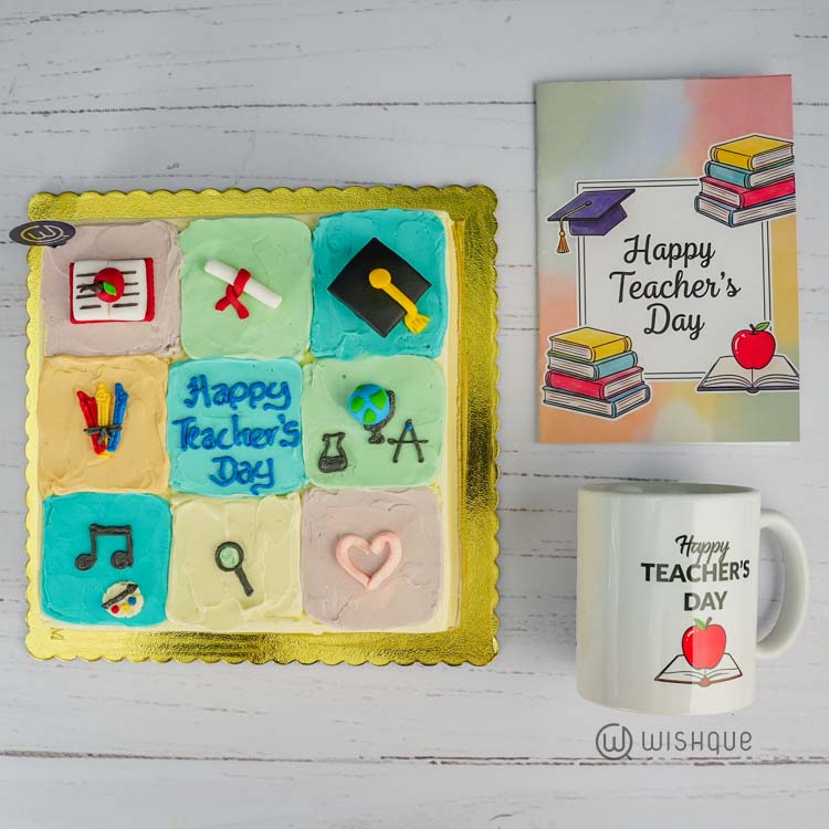 Happy Teacher's Day Celebration Gift Set