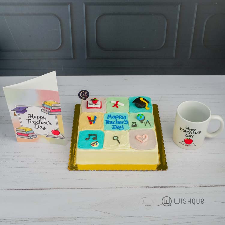 Happy Teacher's Day Celebration Gift Set