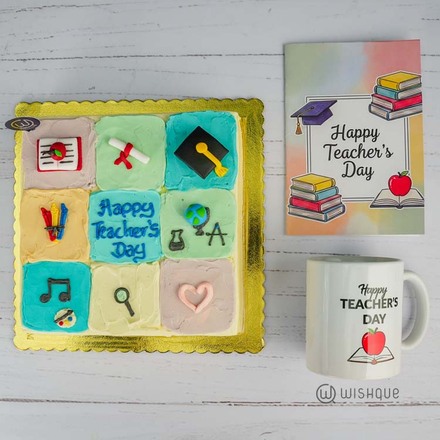 Happy Teacher's Day Celebration Gift Set