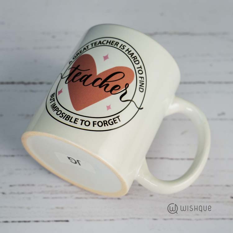 A Great Teacher's Hard To Find Printed Mug