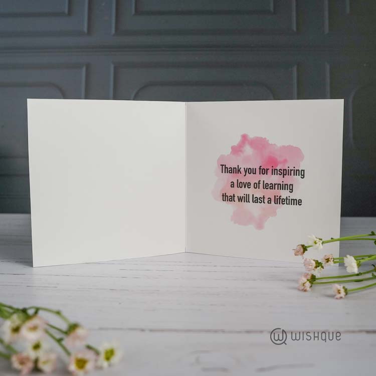 A Great Teacher's Hard To Find Greeting Card